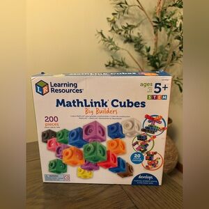 Learning Resources MathLink Cubes Big Builders